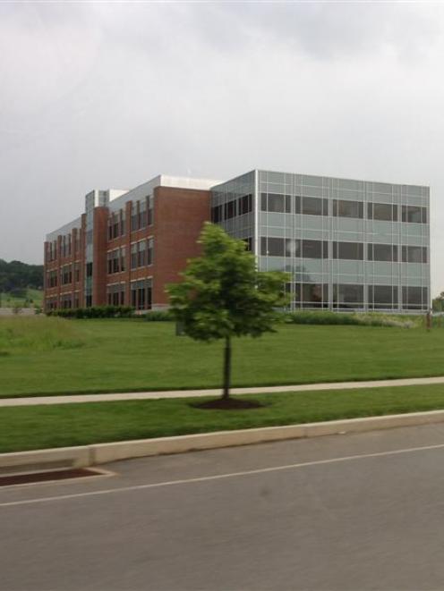 Pacific Edge's new laboratory in Hershey, Pennsylvania, is in this building. Photos supplied.