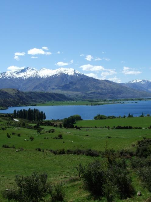 Parkins Bay, on Glendhu Station near Wanaka, is the proposed site for an 18-hole championship...