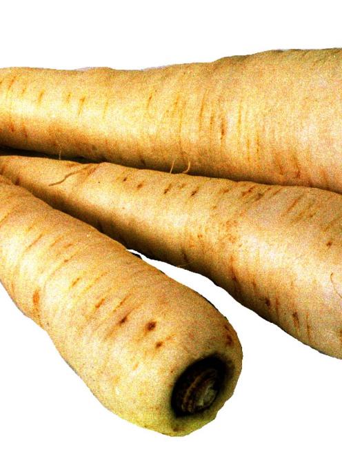 Parsnips have a longer growing season than other root crops, so need to be sown now. Photo supplied.