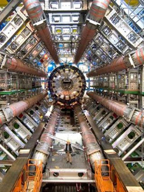 Part of the enormous CERN complex.