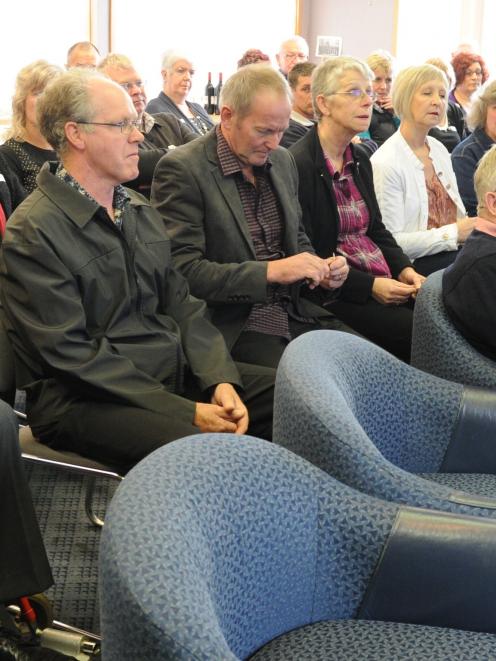 Past and present volunteers at  a special 10th anniversary celebration held at the South Dunedin...
