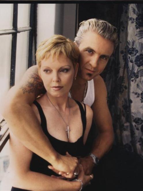 Pat Benatar says her husband, Neil Giraldo, is responsible for 'getting all those high notes out...