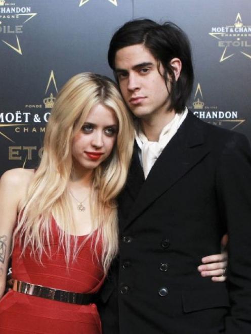 Peaches Geldof and Thomas Cohen. Photo Reuters