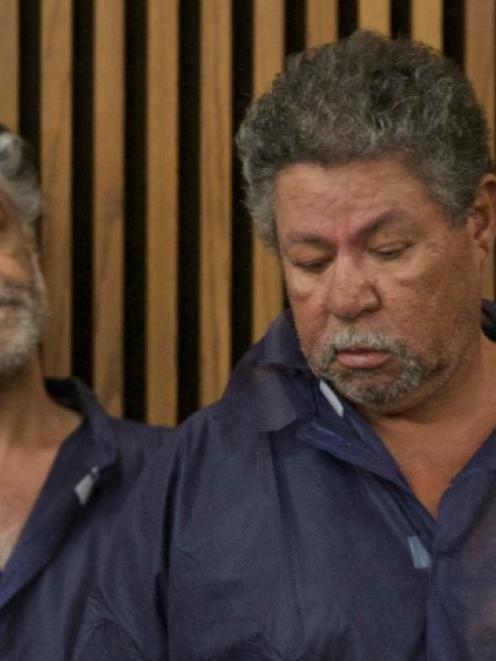 Pedro Castro (R) and Onil Castro appear for their initial court appearance in Cleveland, Ohio....