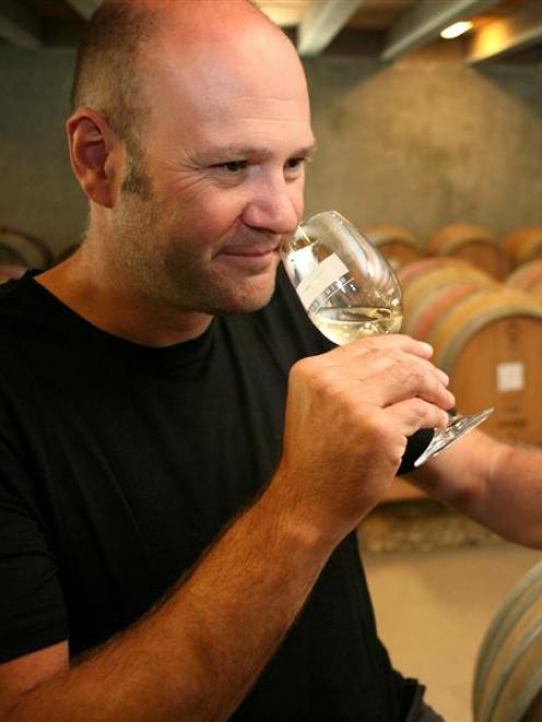 Peregrine Wine Maker Peter Bartle is cautiously optimistic the 2009 vintage will be a good one....