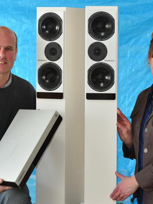 Perreaux Industries Ltd owners Marty and Vicki van Rooyen moved their audio-equipment making...