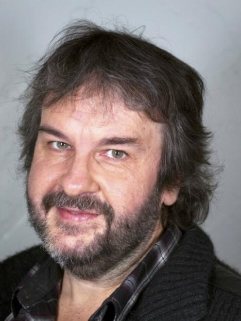 Peter Jackson poses for a portrait during the Sundance Film Festival in Park City, Utah yesterday...