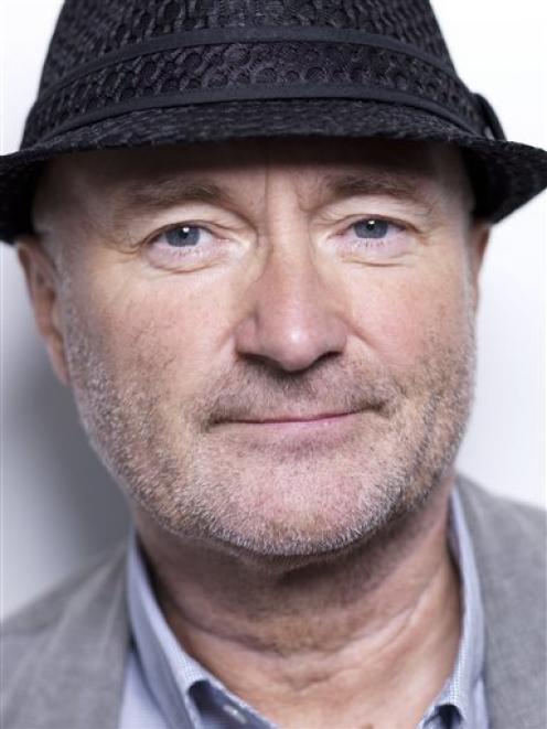 Phil Collins poses for a portrait in New York in August last year. (AP Photo/Victoria Will, file)
