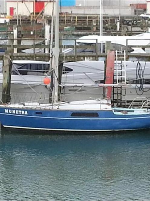 Police hold grave concerns for those on board the missing yacht Munetra. Photo supplied.