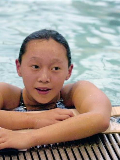Emily Poon (Neptune), who broke three Otago records at the 25th annual Neptune Queen's Birthday...