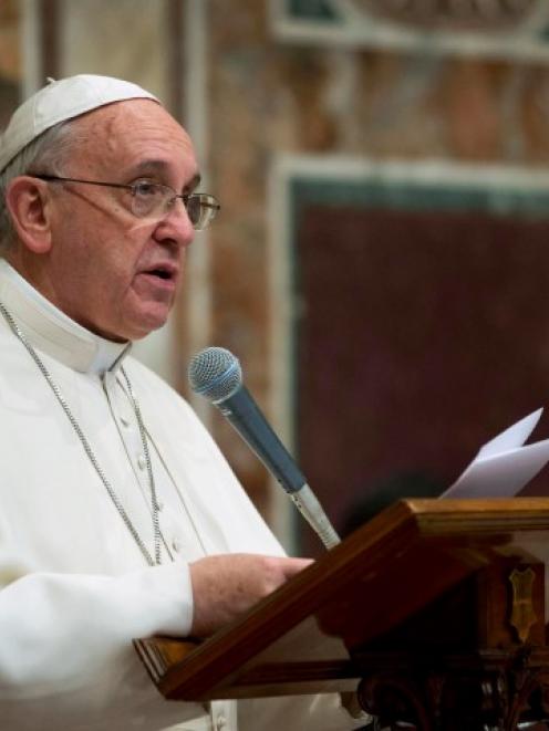 Pope Francis. Photo Reuters