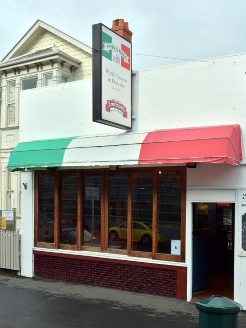 Poppa's Pizzeria on Albany Street. Photo:Gerard O'Brien