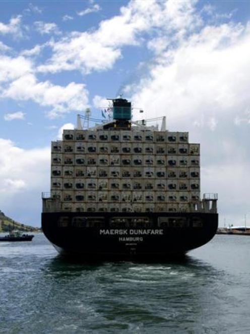 Port of Tauranga's loss of container trade is being offset by a rise in bulk cargo. Photo supplied.