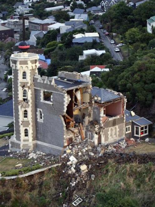 Port Otago and staff from Port Chalmers raised $50,000 for Lyttelton residents. Pictured is the...