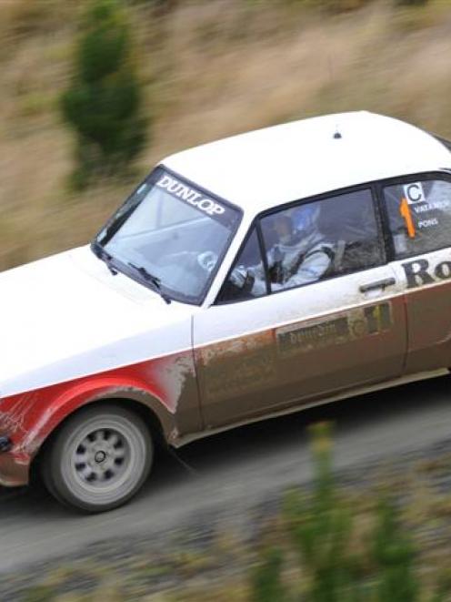 Powering on, in a Ford Escort RS1800 BDA. Photos by Gerard O'Brien.