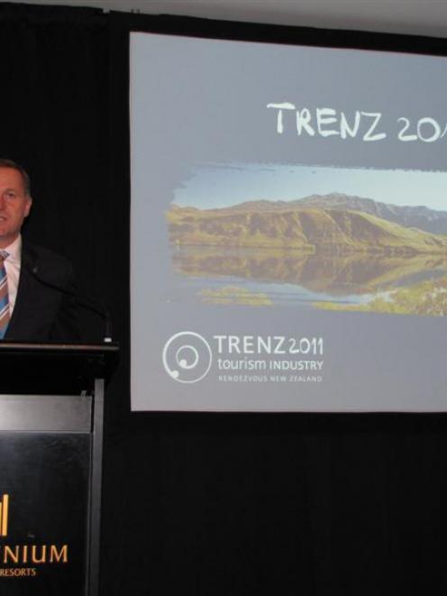 Prime Minister and Tourism Minister John Key told Trenz media delegates in Queenstown last year...