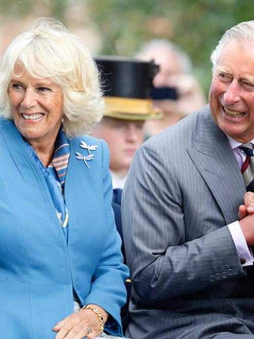 Prince Charles and his wife Camilla will visit Dunedin next month. Photo Getty