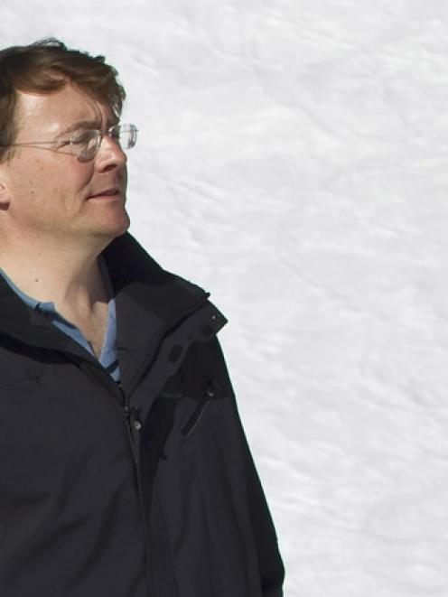 Prince Johan Friso of the Netherlands seen posing during a photocall in the Austrian alpine ski...
