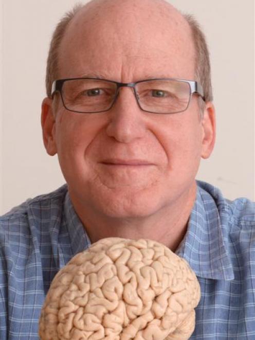 Prof Cliff Abraham is exploring the mechanism of how the brain stores memories. Photo by Gerard O...