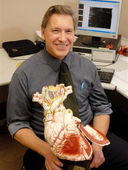 Prof Mark Richards, a cardiologist at the University of Otago's Christchurch campus, who has just...