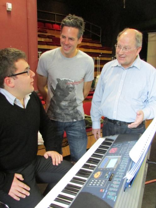 Professor Emeritus John Drummond (right), who is directing two operettas for Opera Otago _ his...