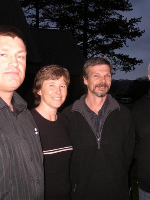 Promote Alexandra committee members (from left), Mark Tait, Jo Kys, Cam Withington and Paul...