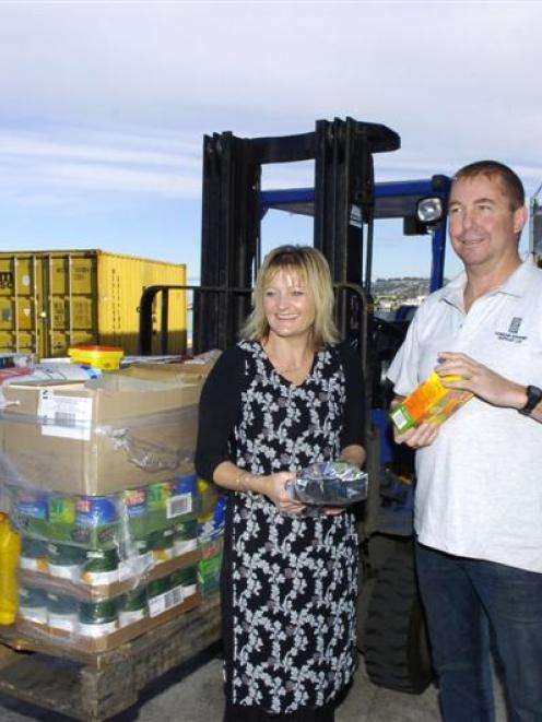 Provedores Nicky and Barry Gibbs are the face of Dunedin when oil exploration ships call at Port...