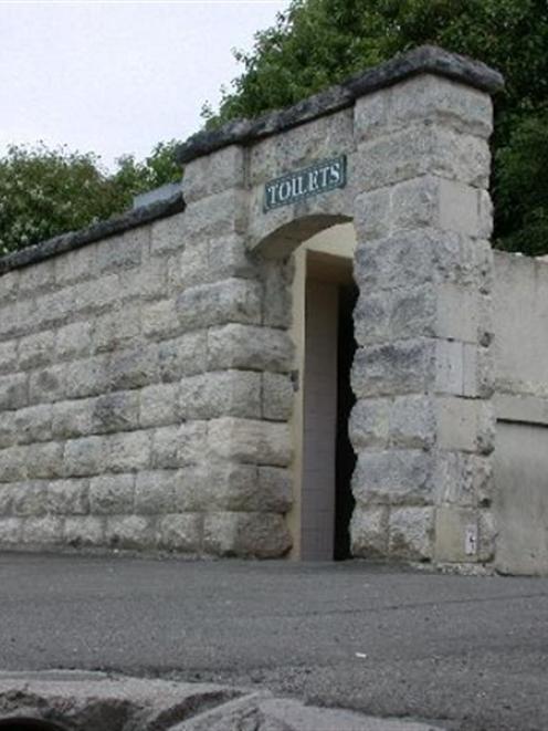 Public toilet in Oamaru's lower Thames St. Photo ODT files.