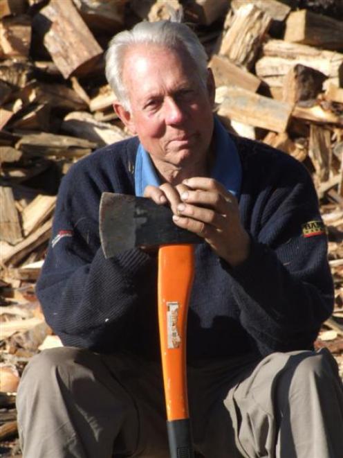 Superior Firewood manager Albert de Koning fears for the future of Queenstown's wood supply.