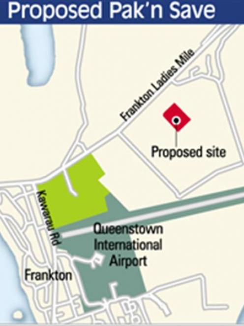 Proposed Pak 'n' Save site.