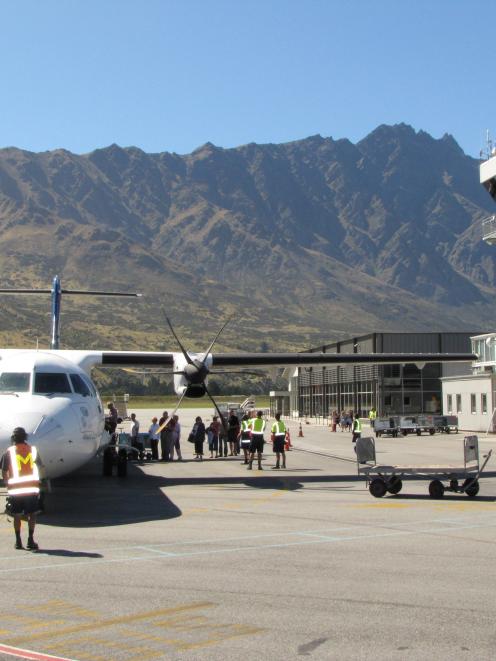 Queenstown Airport's main terminal. Photo by James Beech.