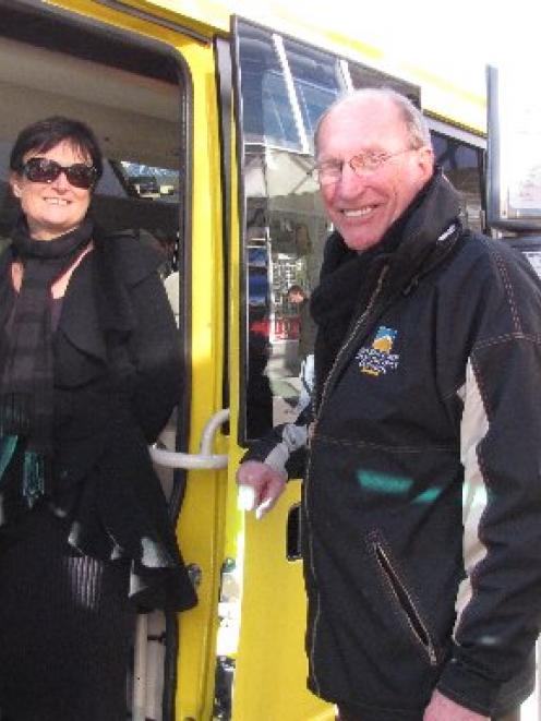 Queenstown Lakes District Council chief executive Debra Lawson and Mayor Clive Geddes take...