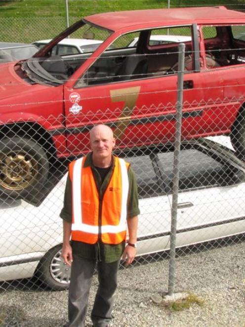 Queenstown Lakes District Council network operations engineer Michael Wardill at the Industrial...