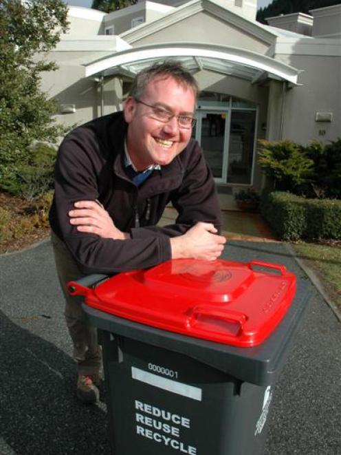 Queenstown Lakes District Council solid waste manager Stefan Borowy with the council's new...