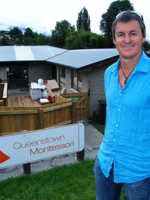 Queenstown Montessori pre-school founder and owner Guy Hughes says resources have arrived and the...