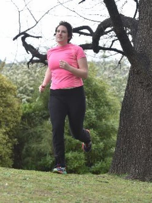 Rachael Laurie will run the Dunedin half-marathon on Sunday, September 13. PHOTO: PETER MCINTOSH
