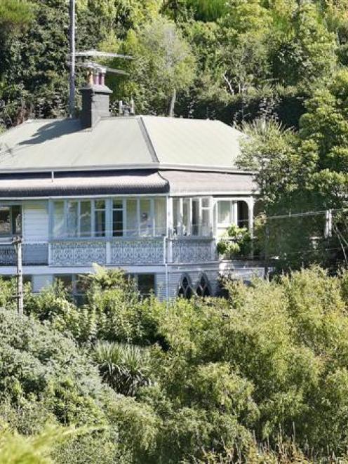Ralph Hotere's Careys Bay home which is for sale. Photo supplied.