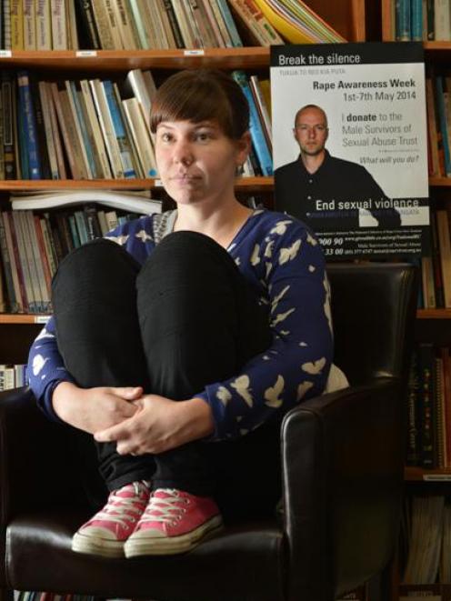 Rape Crisis Dunedin funding and resource co-ordinator and community educator Anna-Kristy Munro...