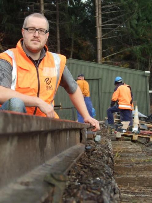 Real Journeys project engineer Drew Bryant oversees a project to upgrade the century-old Kelvin...