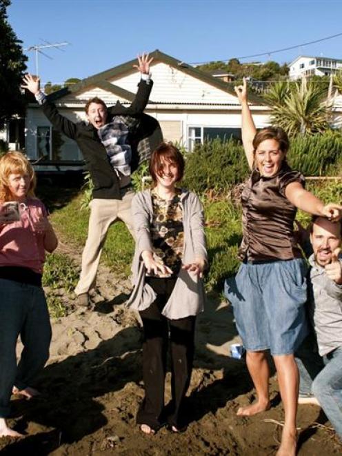 ReGeneration's road-trip crew in Plimmerton.