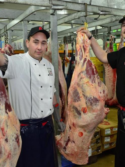 Retail Meat Industry Training Organisation Otago-Southland butcher apprentice of the year Caleb...