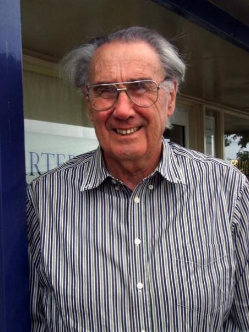 Retiring accountant Tony Brady's career in Oamaru spans 55 years. Photo by Sally Rae.