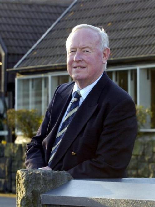Retiring Skyline Enterprises chairman Barry Thomas. Photo by Jane Dawber.