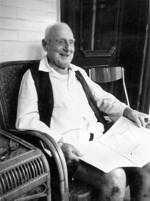 Rewi Alley, towards the end of his life, holds plans for a new school of forestry, agriculture...