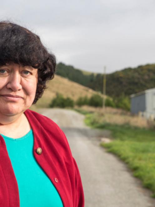 Rhoda Davidson, back home after her ordeal. Photo NZ Herald/Derek Golding