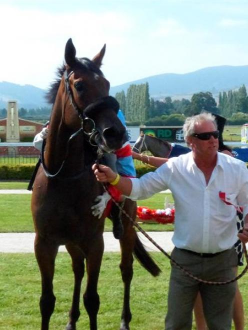 Ric O'Shea and owner Andy Denham. Photo by Matt Smith.