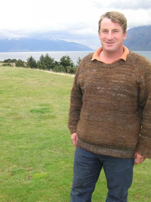 Richard Burdon - "I think you will see more intensive agriculture." Photo by Marjorie Cook.