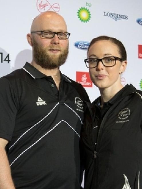 Richie Patterson and Phillipa Hale. Photo / Greg Bowker, NZ Herald