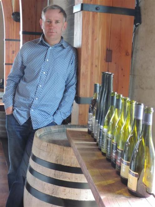 Rippon winemaker Nick Mills. Photos by Charmians Smith.