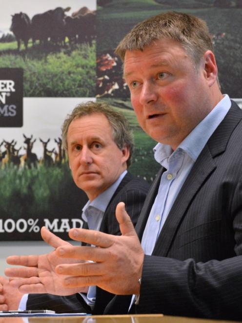 Rob Hewett, chairman of Silver Fern Farms outlines the company's partnership deal with Shanghai...